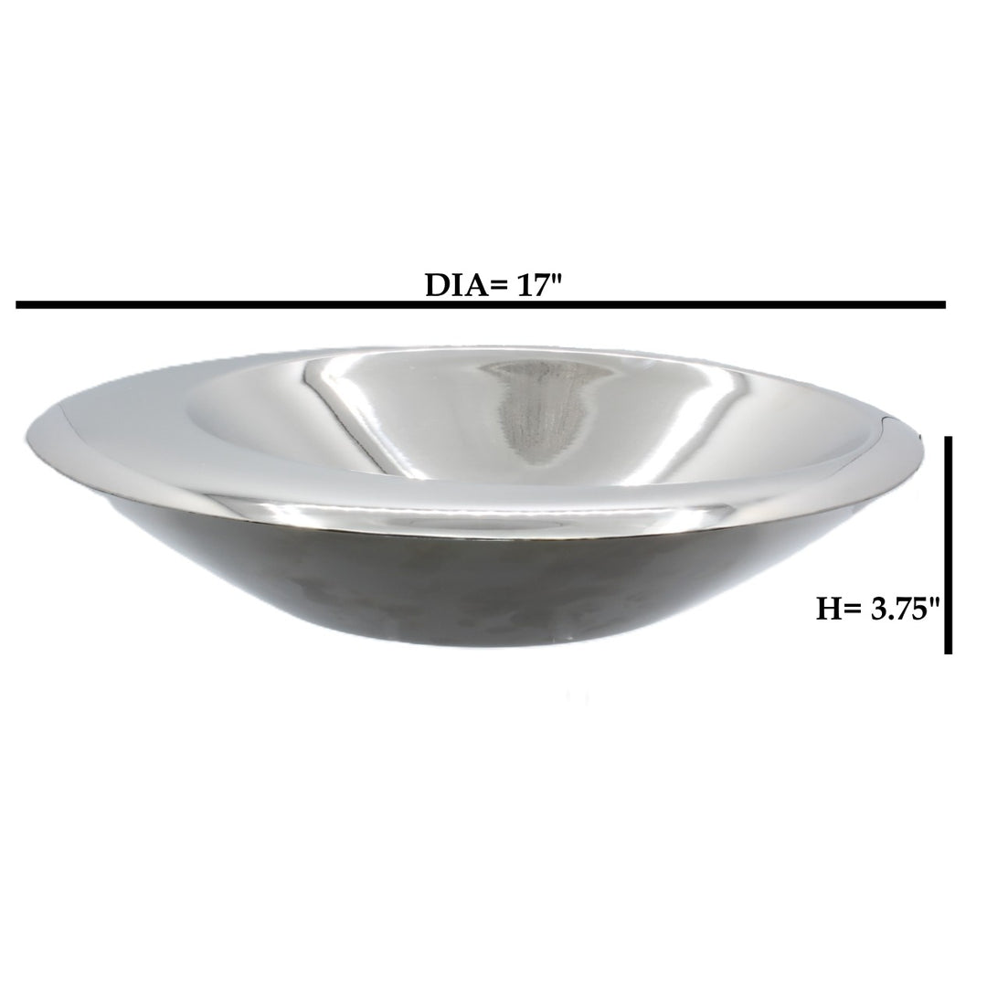 Round Serving Bowl | Double Wall | Stainless Steel