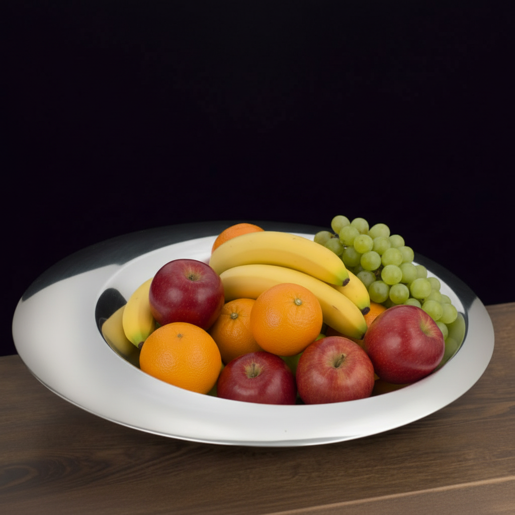 Round Serving Bowl | Double Wall | Stainless Steel