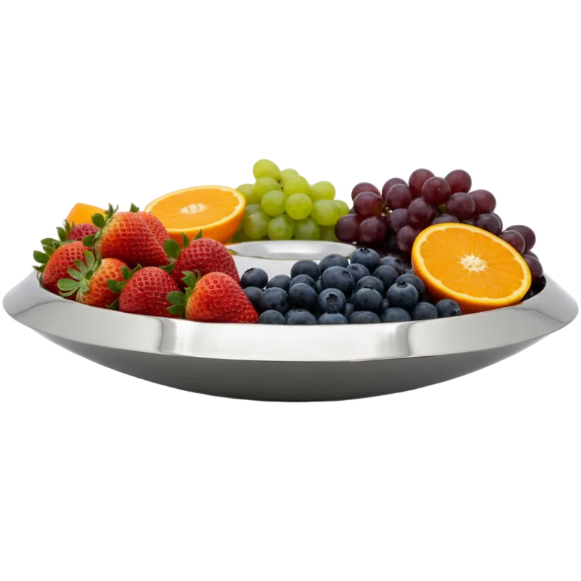 Serving Platter | Double Wall | Stainless Steel