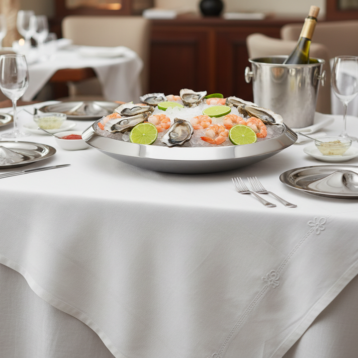 Serving Platter | Double Wall | Stainless Steel