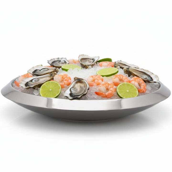 Serving Platter | Double Wall | Stainless Steel