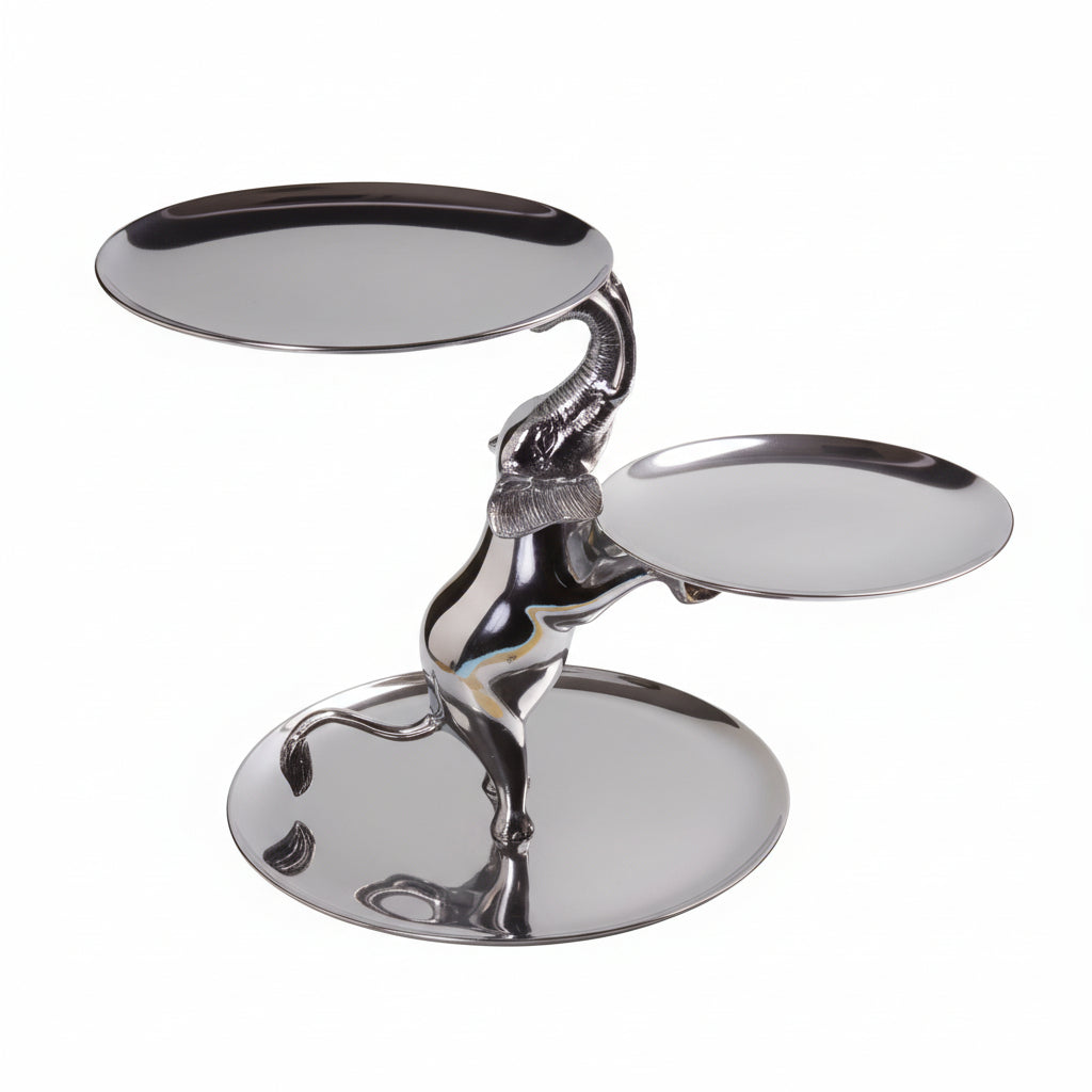 3 plate serving dish | Elephant collection | 440097