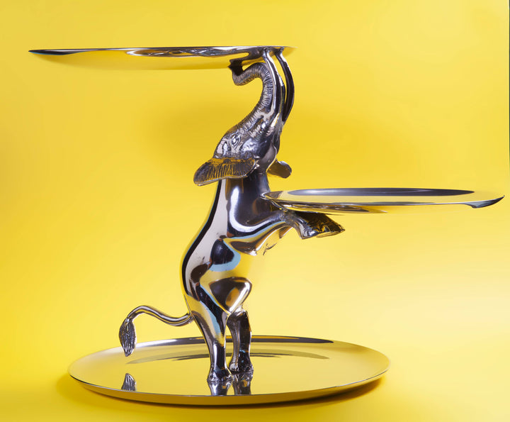 3 plate serving dish | Elephant collection | 440097
