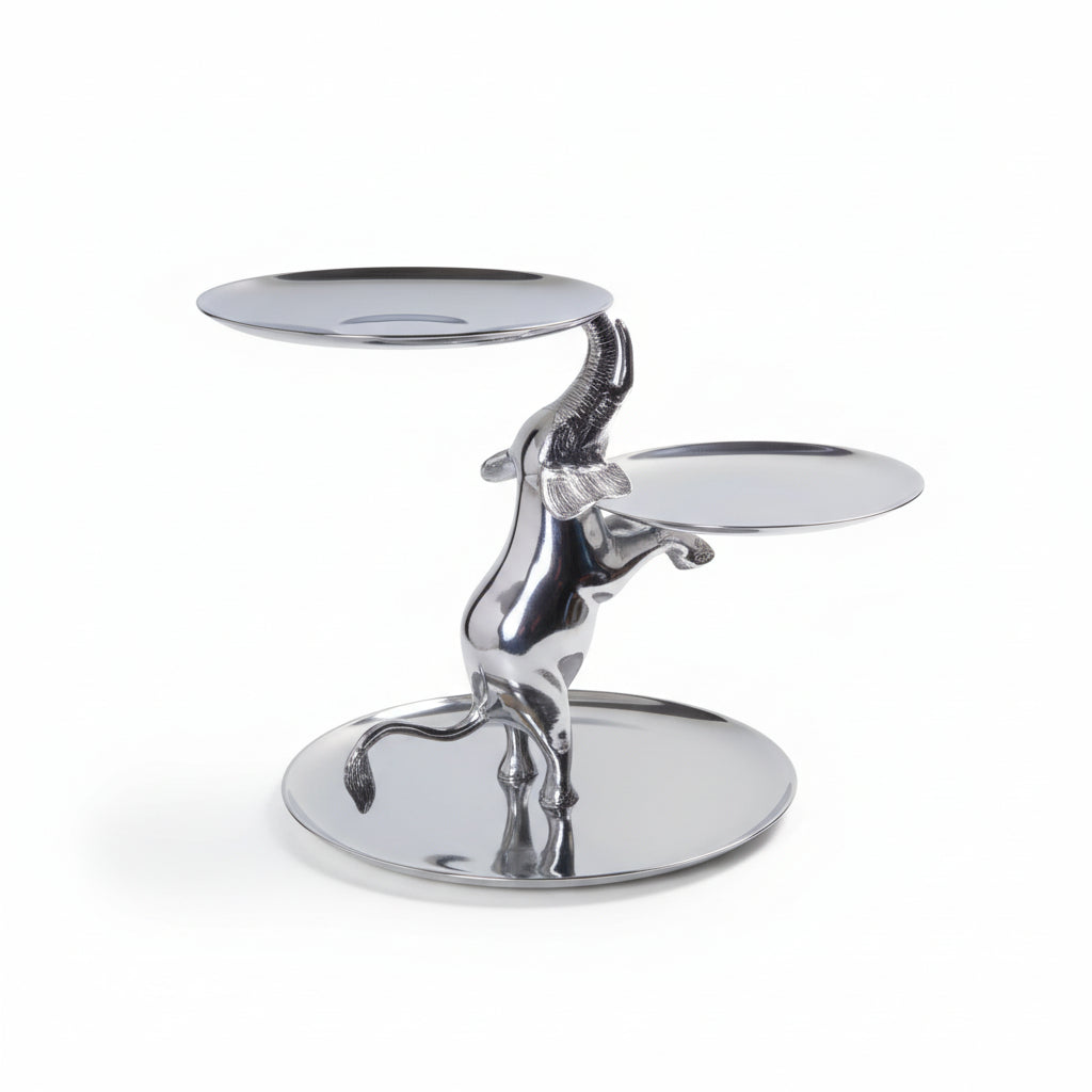 3 plate serving dish | Elephant collection | 440097