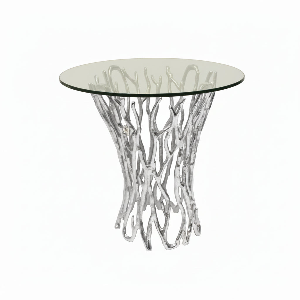 End Table | Silver color | 310029