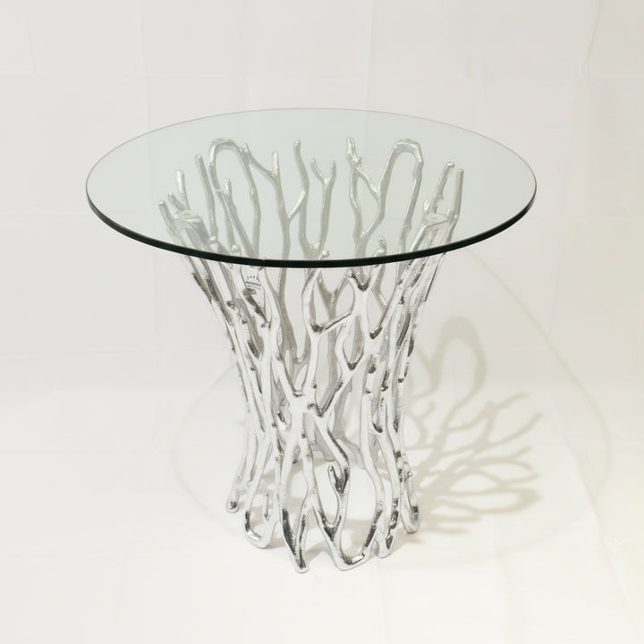 End Table | Silver color | 310029