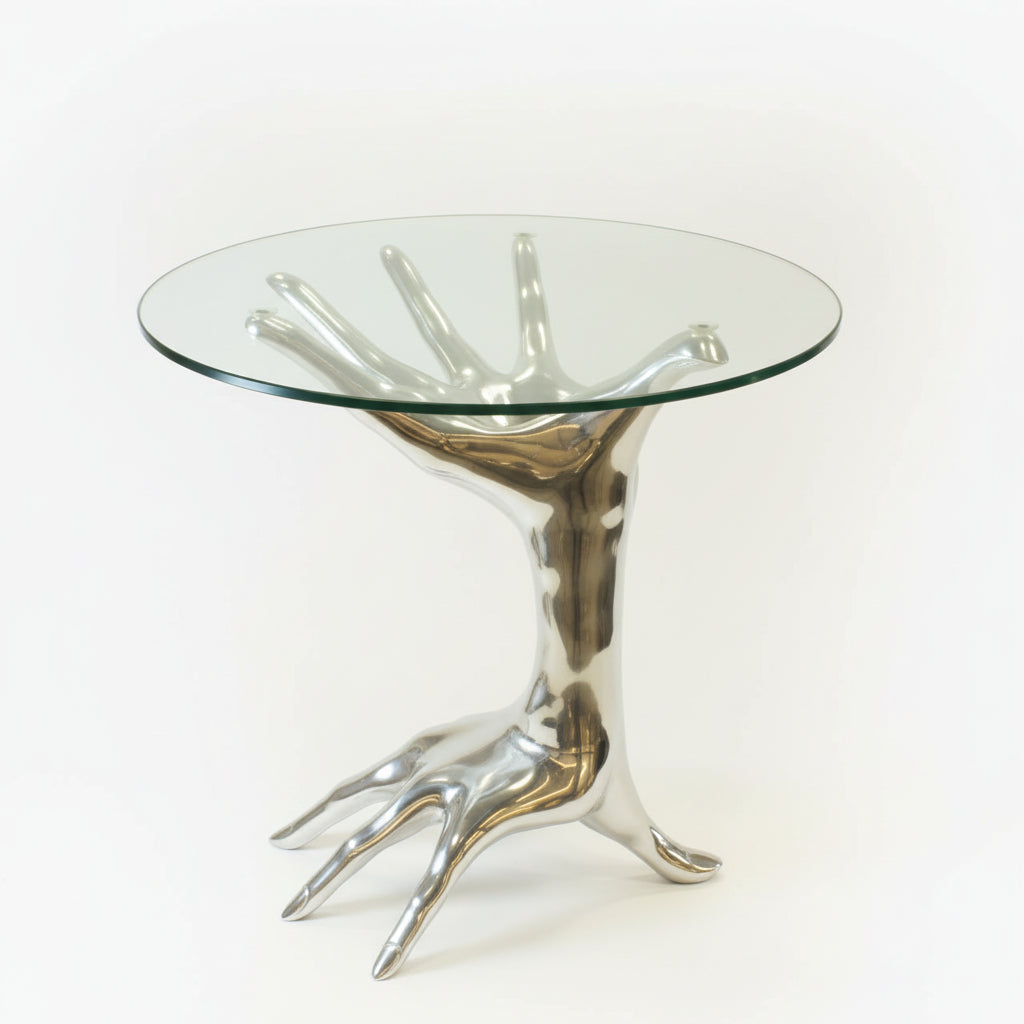 End Table | Silver color | 310031
