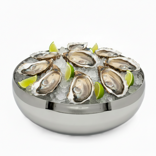 Shallow Servingware | Double Wall | Stainless Steel