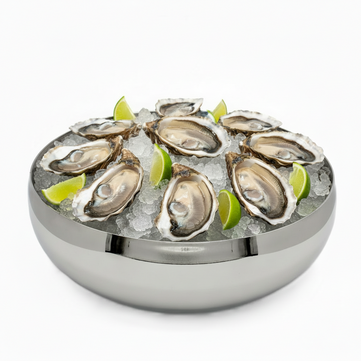 Shallow Servingware | Double Wall | Stainless Steel