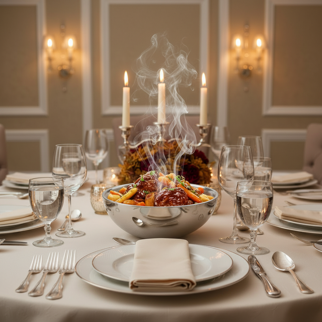 Round Bowl | Stainless Steel | Double Wall