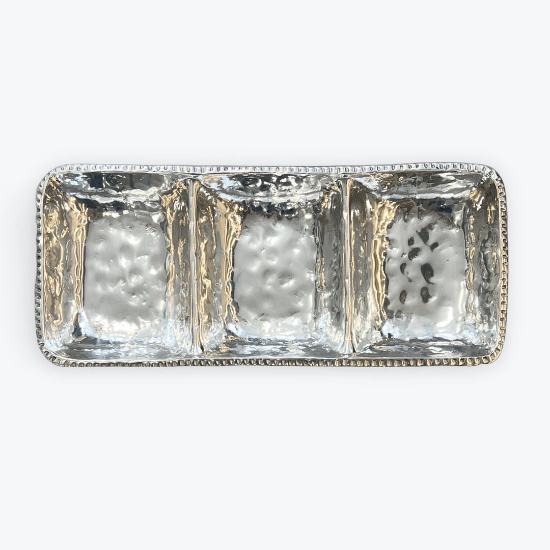 Wilton Armetale River Rock 3 Sectional Server /5207593