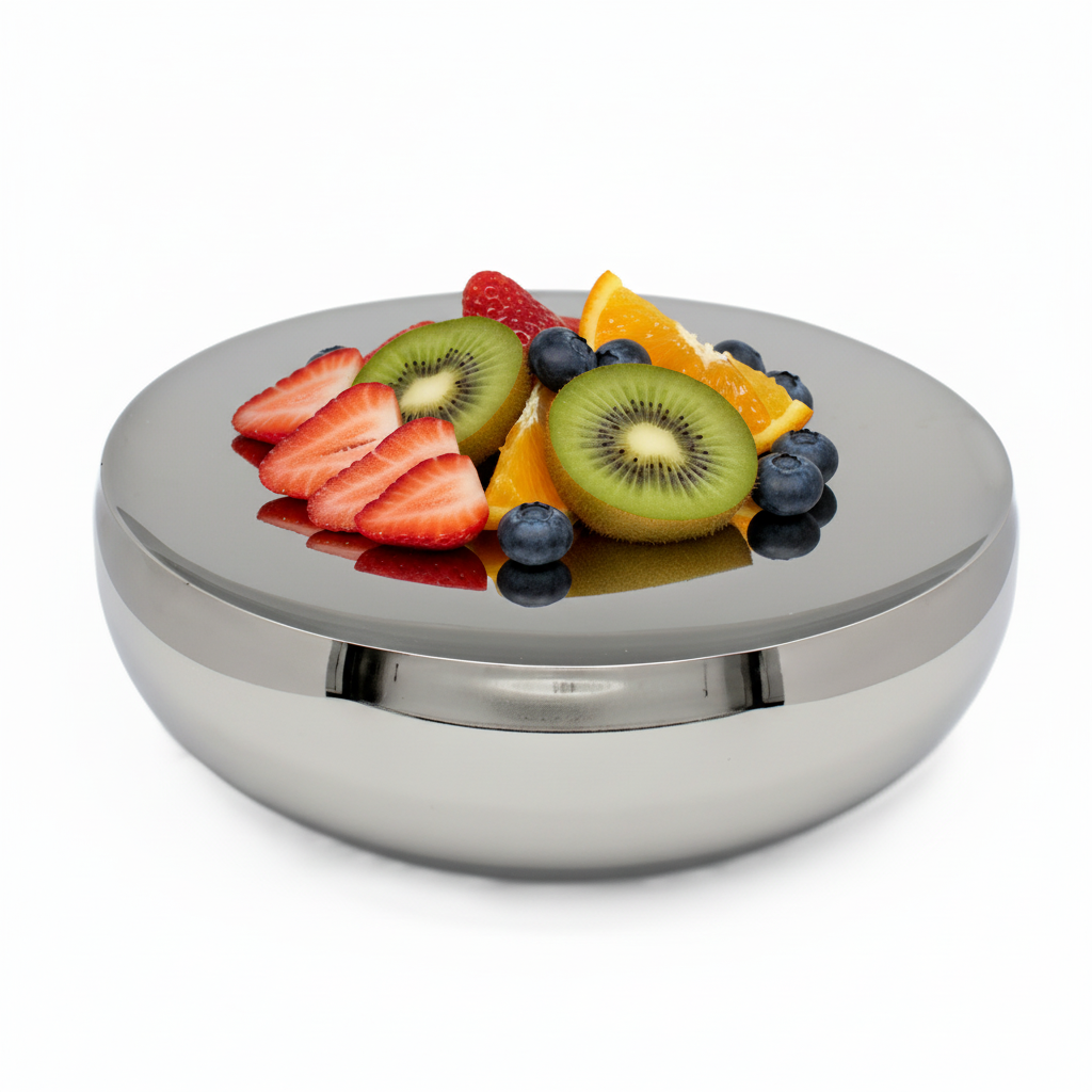Shallow Servingware | Double Wall | Stainless Steel
