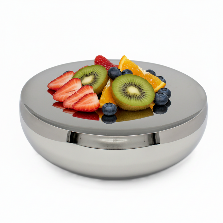 Shallow Servingware | Double Wall | Stainless Steel