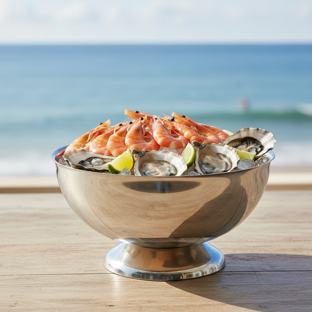 Champagne Bowl | Stainless Steel | Double Wall 