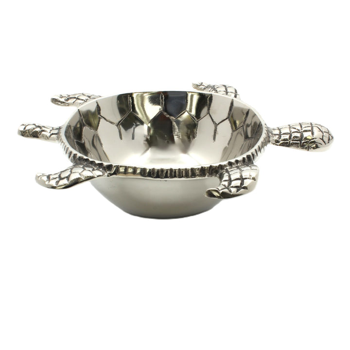 Silver turtle-shaped bowl| Aluminum | 310003