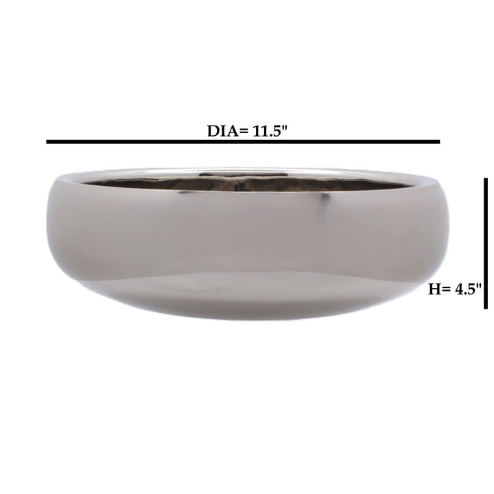 Round Serving Bowl | Double Wall | Stainless Steel 