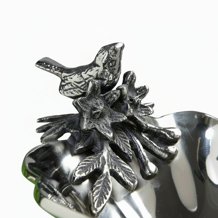 Serving bowl with base | bird collection | 440231