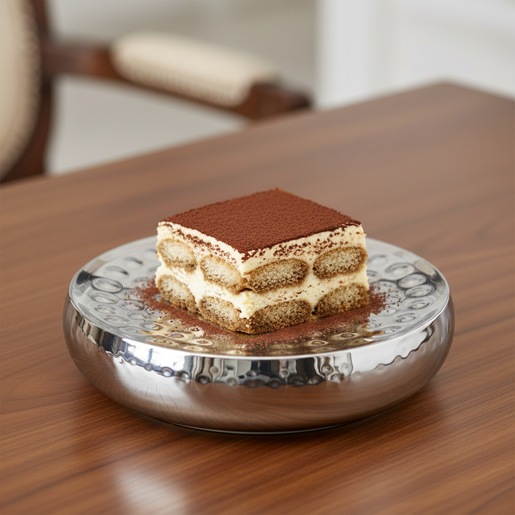 Shallow Servingware | Double Wall | Stainless Steel