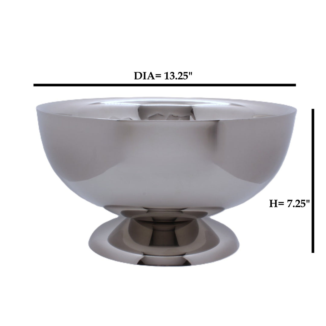 Champagne Bowl | Double Wall | Stainless Steel | Ice Pattern