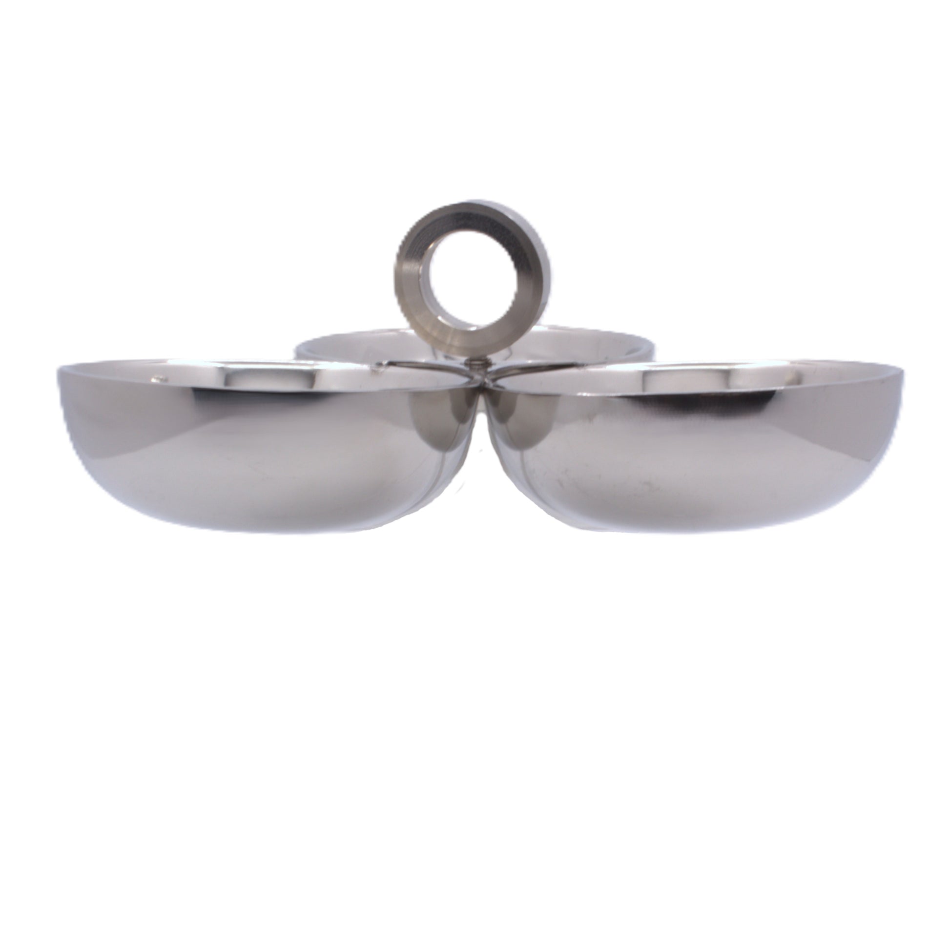 Condiment set | Double Wall | Stainless steel | Ice Pattern