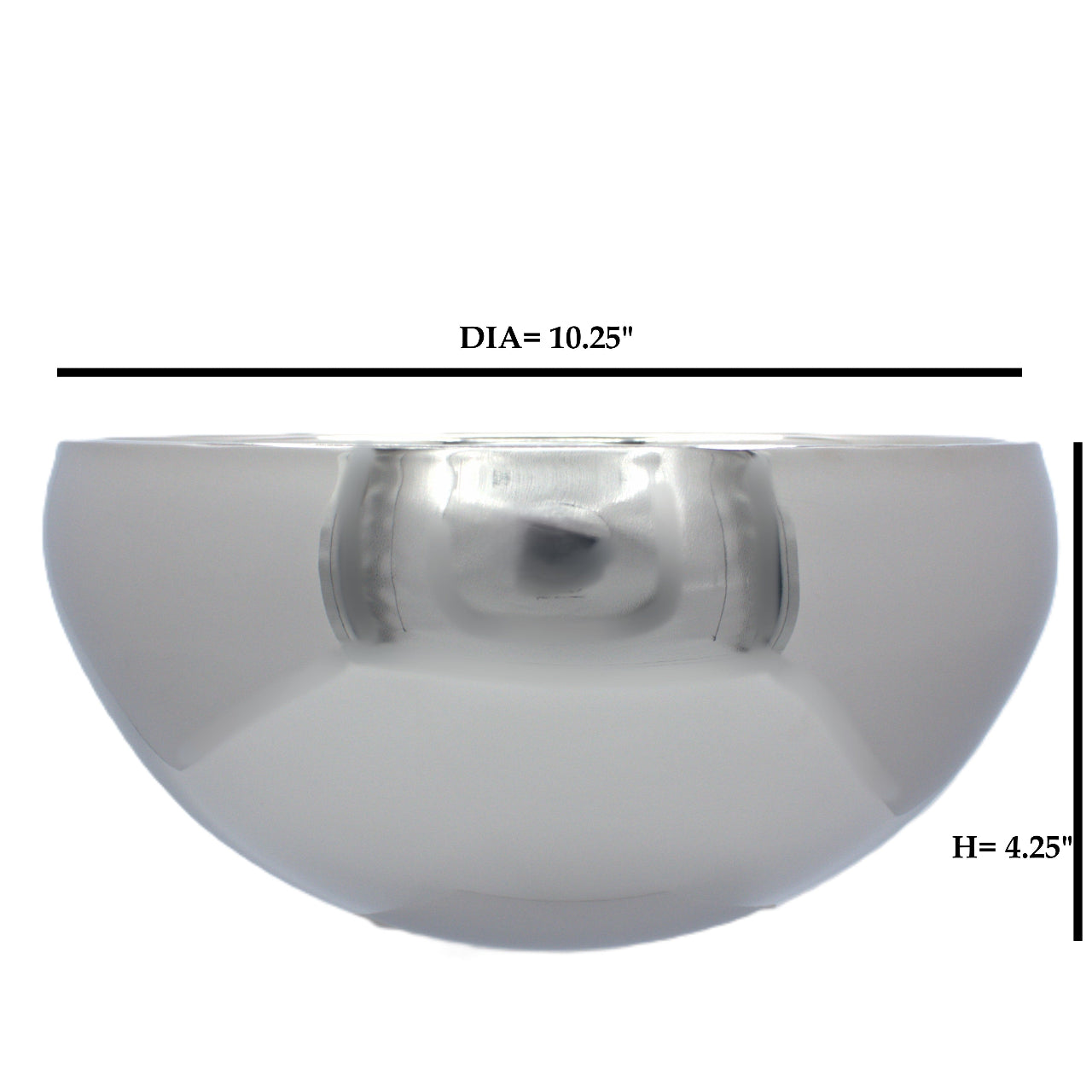 Round Bowl | Stainless Steel | Double Wall 