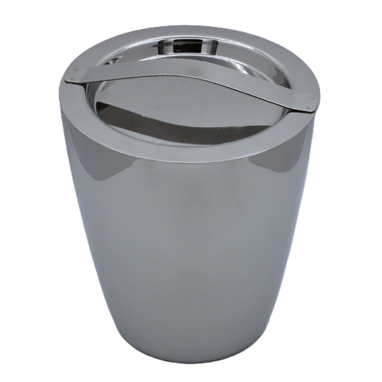 Slant Ice Bucket | Double wall | Stainless Steel | Mirror Finish 