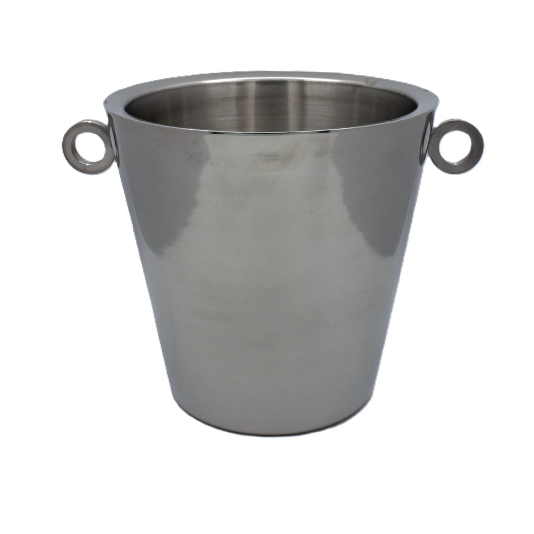 Ice Bucket | Double Wall | Stainless Steel | Mirror Finish 