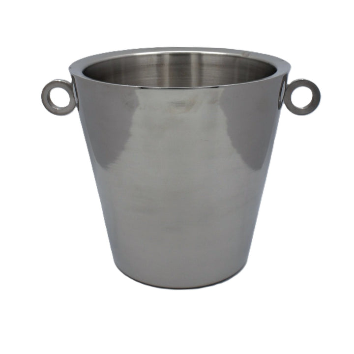 Ice Bucket | Double Wall | Stainless Steel | Mirror Finish 