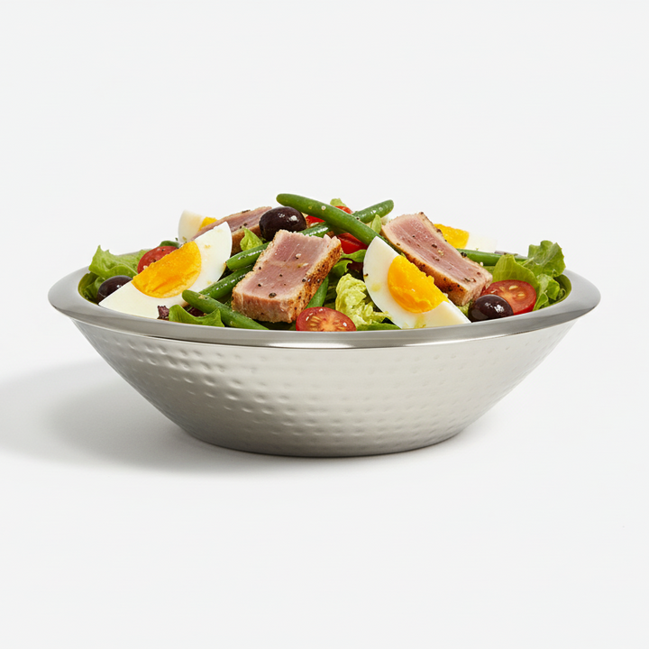 Round Serving Bowl | Double Wall | Stainless Steel