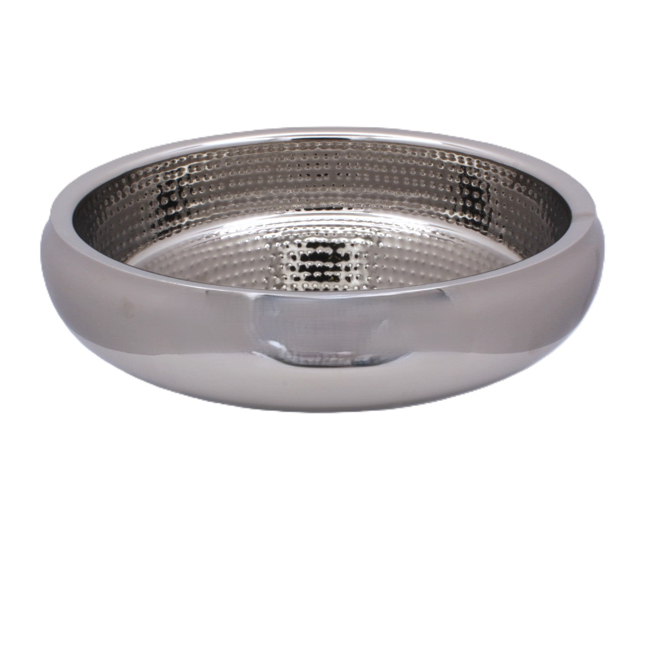 Shallow Belly Serving Bowl | Double Wall | Stainless Steel 