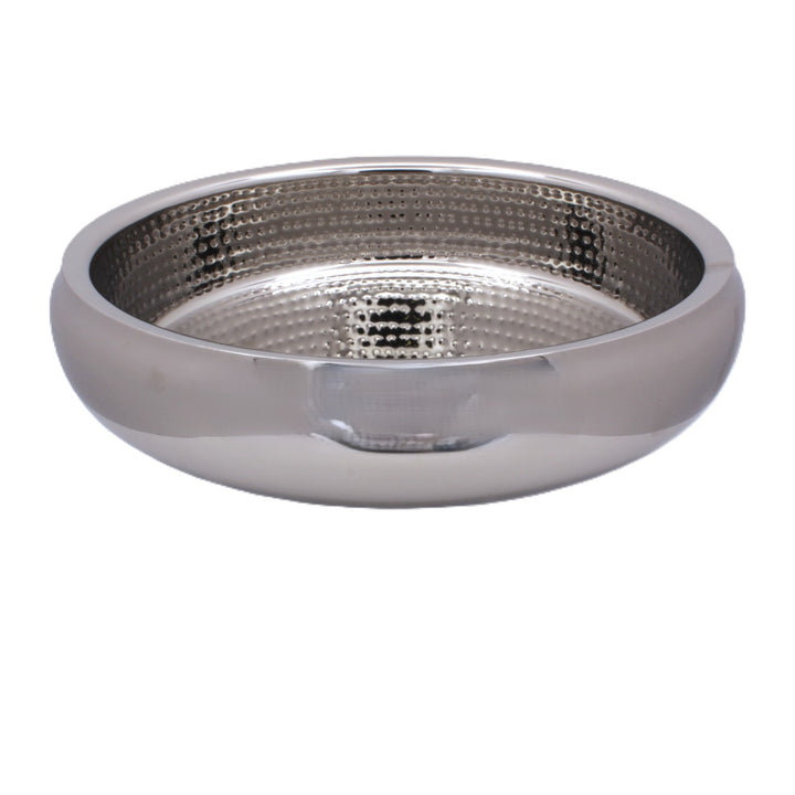 Shallow Belly Serving Bowl | Double Wall | Stainless Steel 