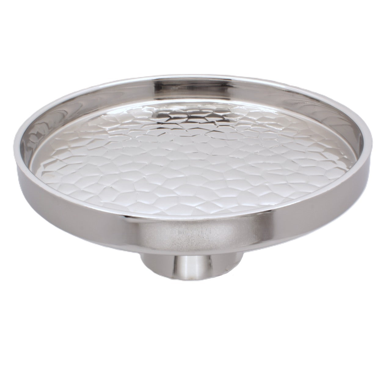Cake Stand | Double wall | Stainless Steel | Ice Pattern