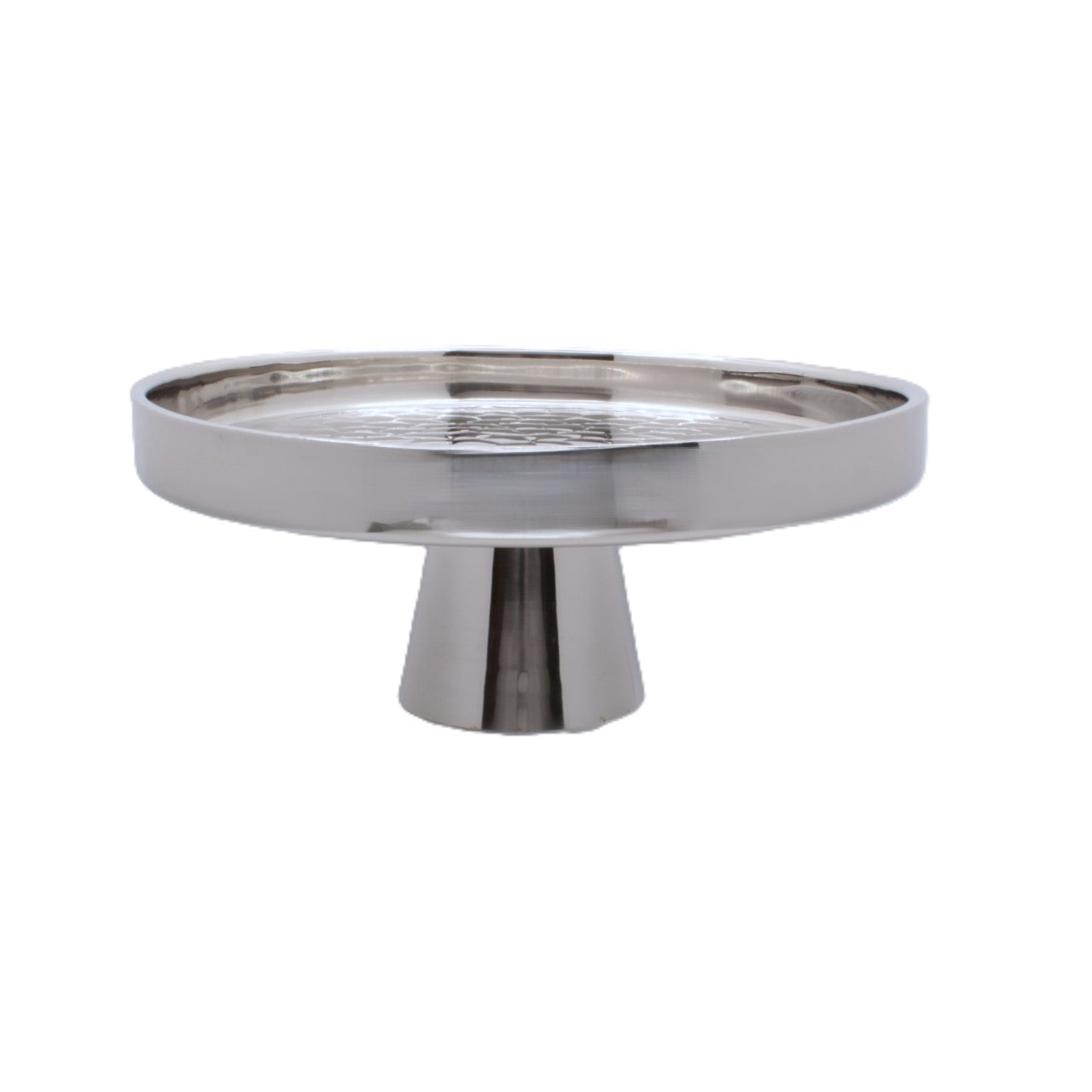 Cake Stand | Double wall | Stainless Steel | Ice Pattern