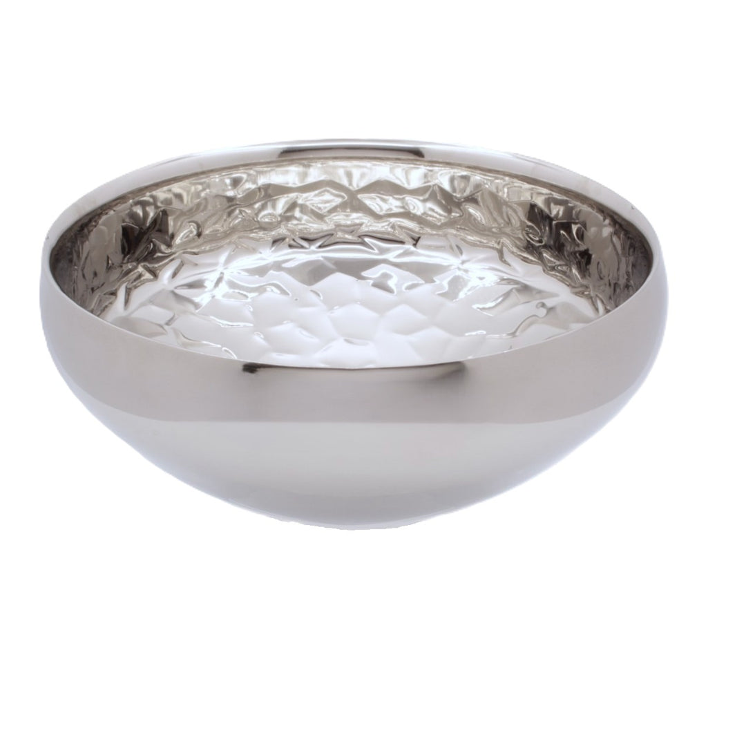 Daisy Bowl | Double Wall | Stainless Steel | Ice Pattern