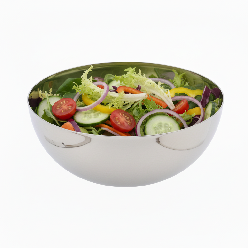 Daisy Bowl | Double Wall | Stainless Steel | Ice Pattern