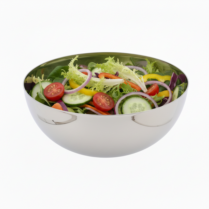Daisy Bowl | Double Wall | Stainless Steel | Ice Pattern