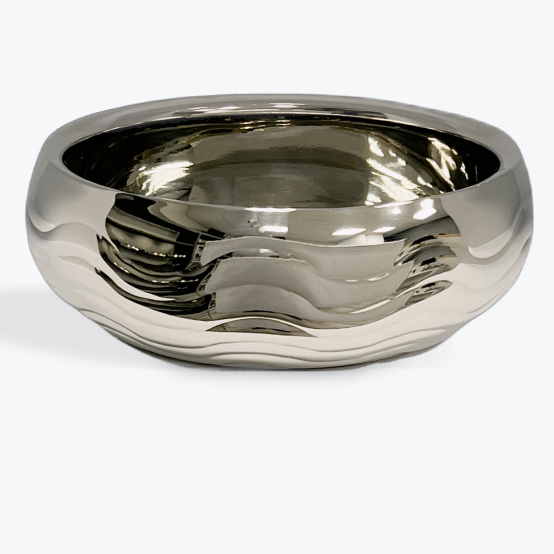 Round Serving Bowl | Double Wall | Stainless Steel