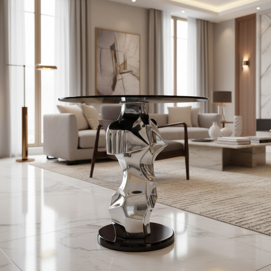 End Table | Silver Color | 310027