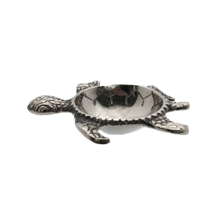 Silver turtle-shaped bowl | Aluminum | 310002