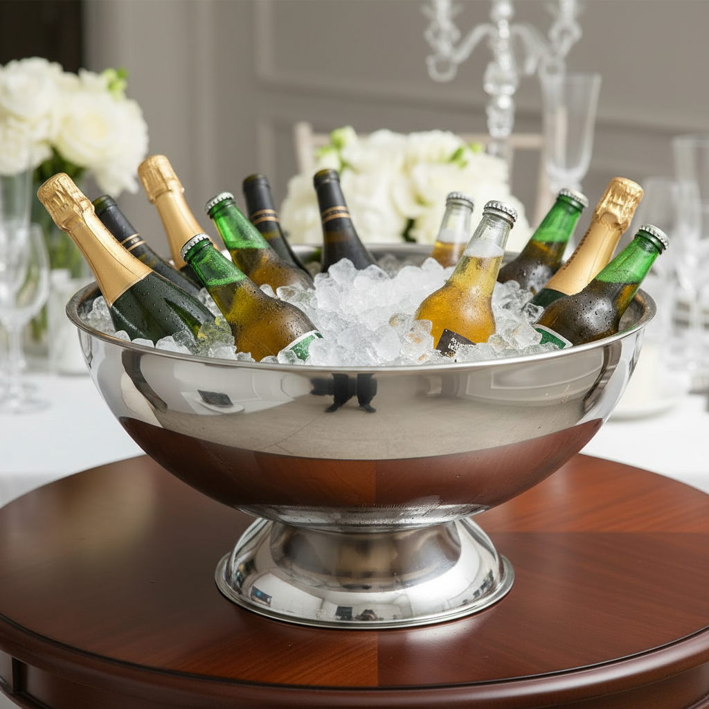 Champagne Bowl | Stainless Steel | Double Wall