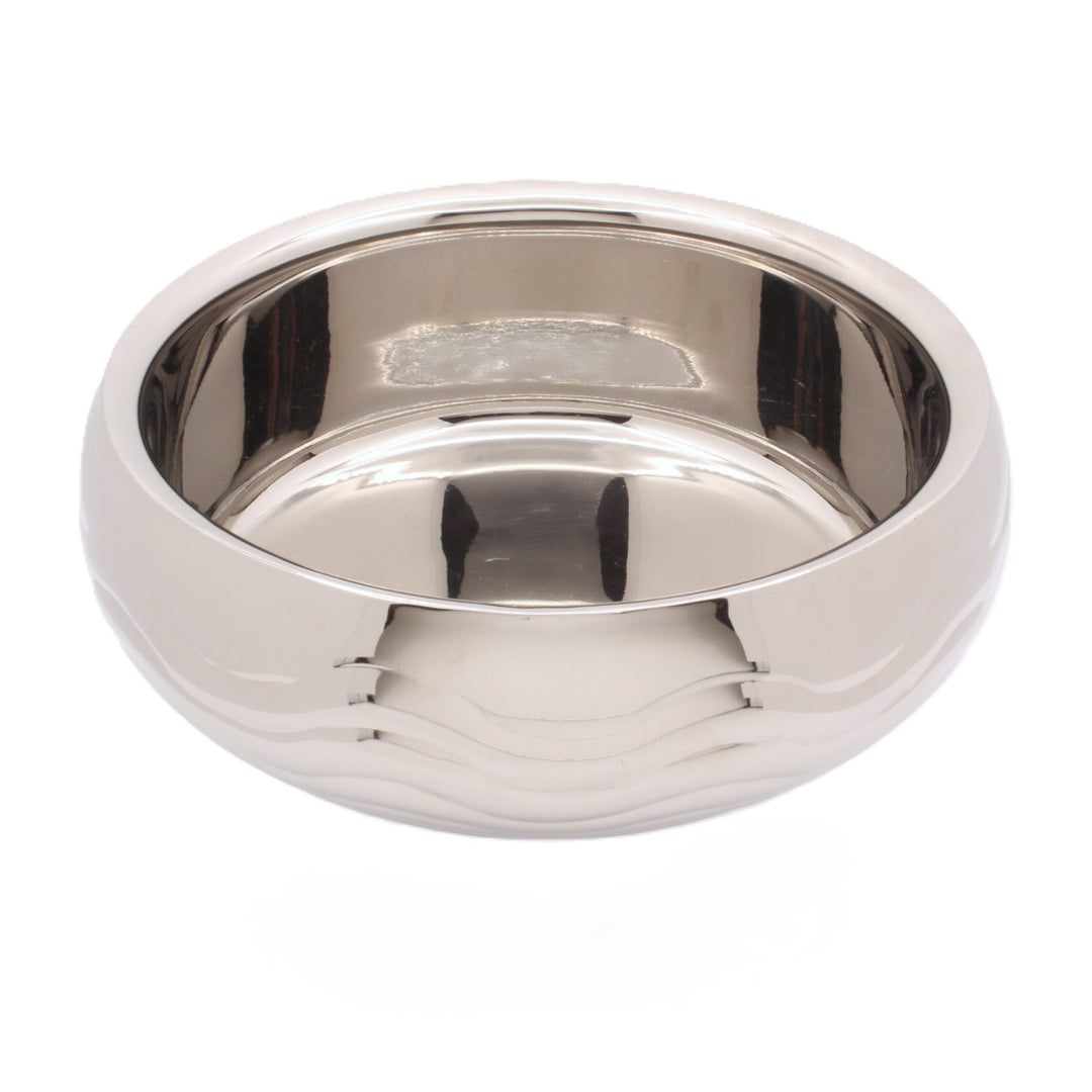 Round Serving Bowl | Double Wall | Stainless Steel