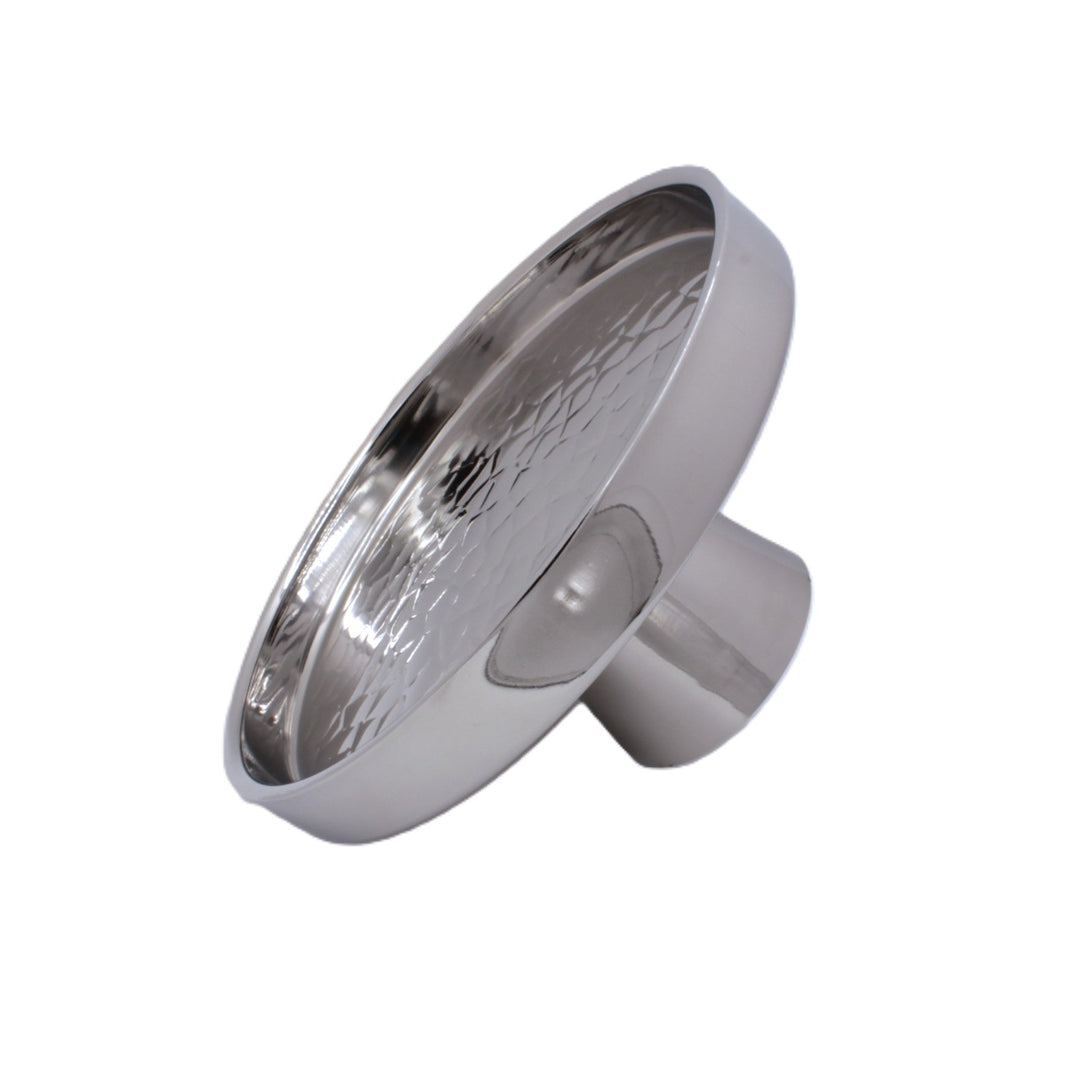 Cake Stand | Double wall | Stainless Steel | Ice Pattern