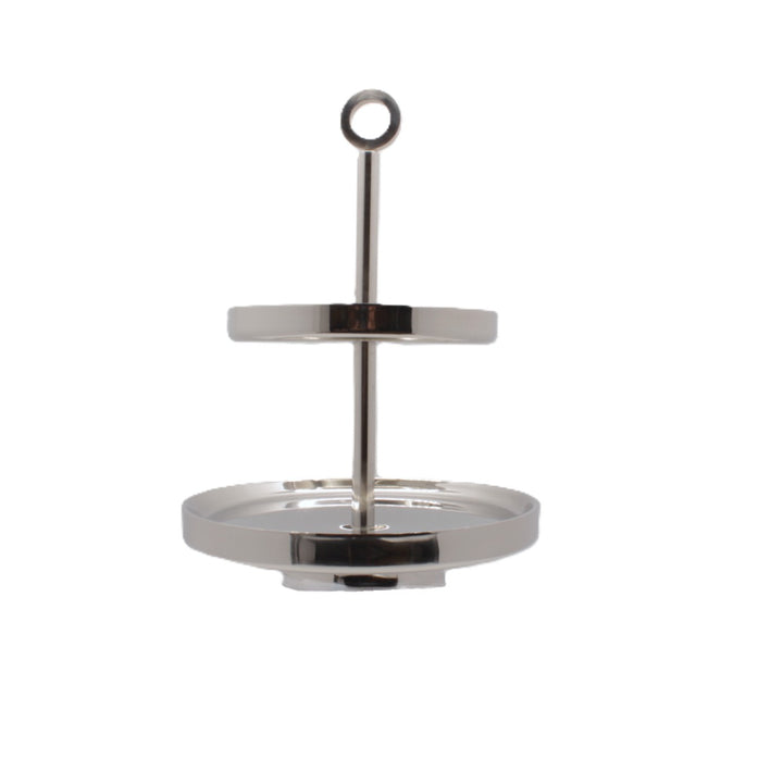 Cake Stand 2 Levels | Stainless Steel | Double Wall 