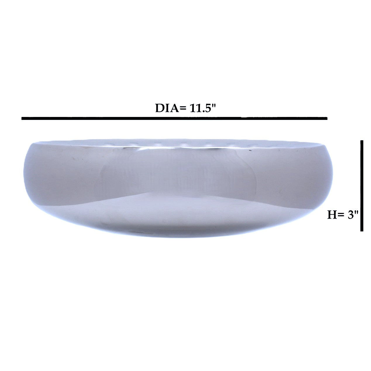 Shallow Servingware | Double Wall | Stainless Steel