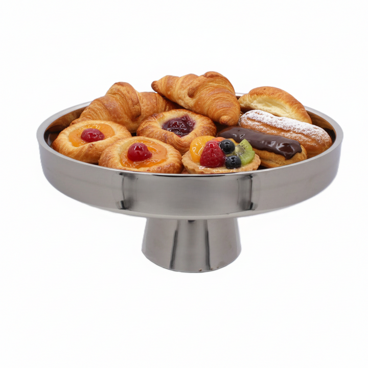 cake stand | double wall | Stainless steel
