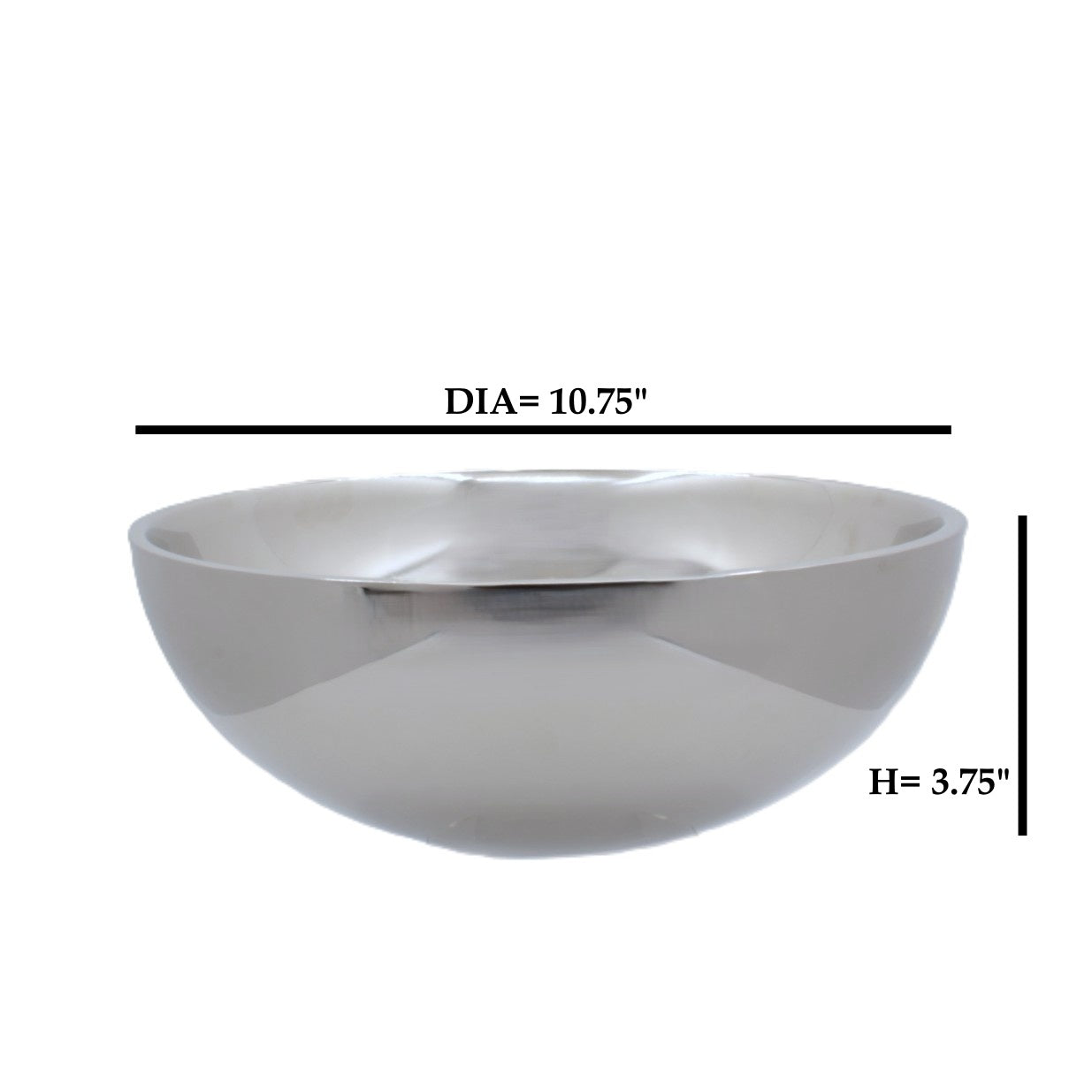 Round Bowl | Stainless Steel | Double Wall