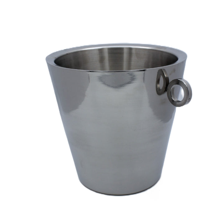 Ice Bucket | Double Wall | Stainless Steel | Mirror Finish 