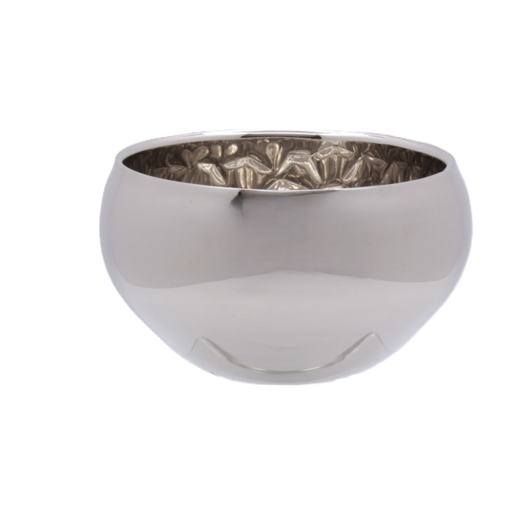 Daisy Bowl | Double Wall | Stainless Steel | Ice Pattern