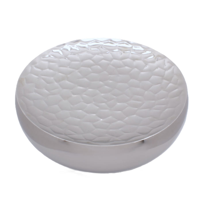 Shallow Servingware | Double Wall | Stainless Steel | Ice pattern