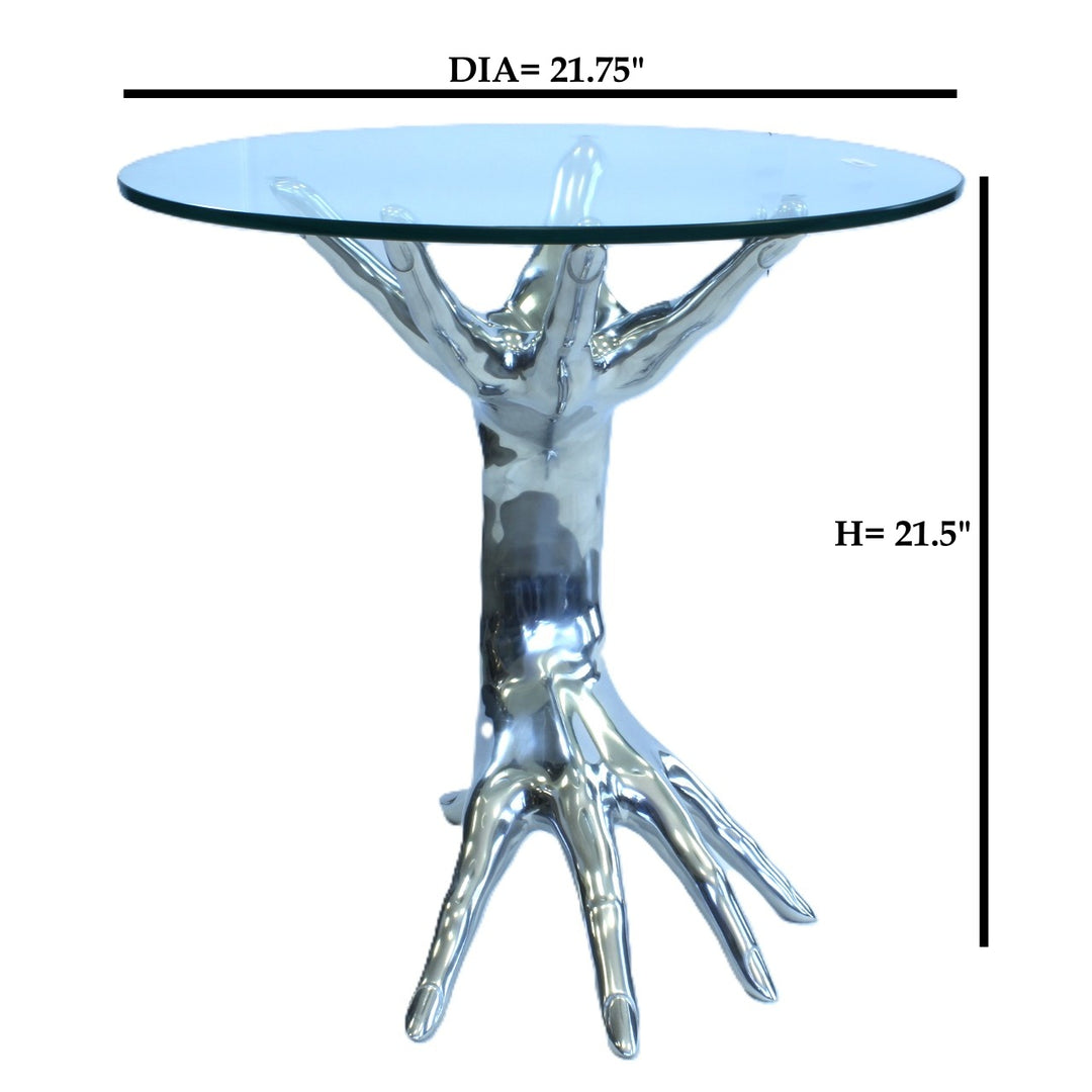 End Table | Silver color | 310031